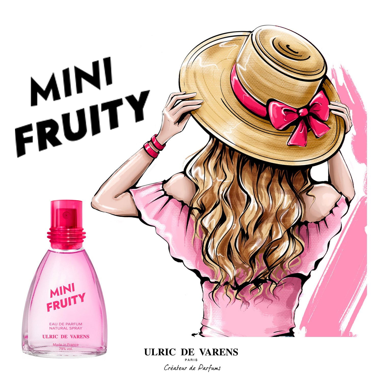 Ulric de Varens Mini Fruity Parfum Pour Elle Fruité Hespéridé Musqué Orange