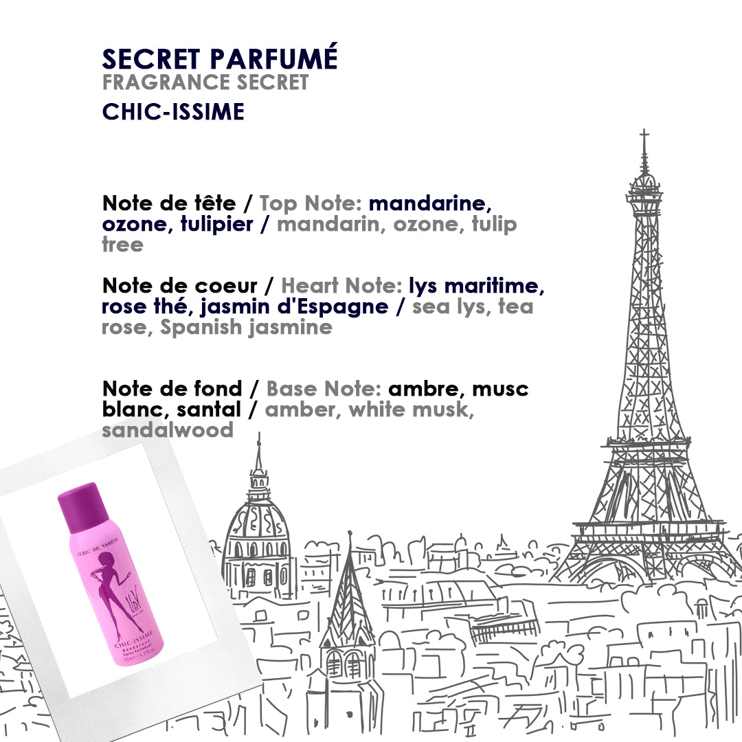 Set 3 x Chic-issime Déodorant