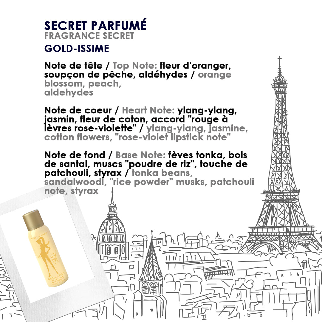 Set 3 x Gold-issime Déodorant