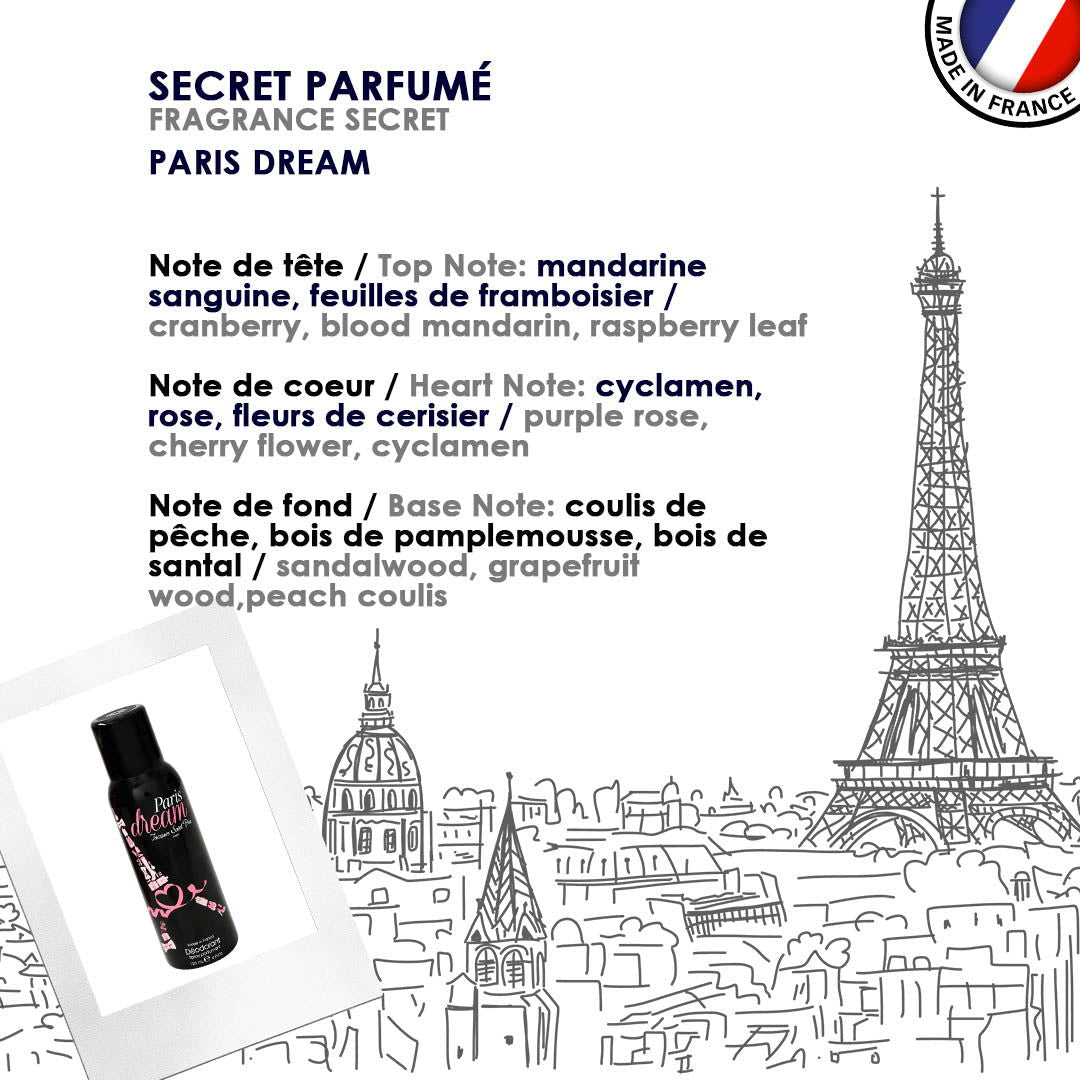 Ulric de Varens Paris Dream Déodorant Déodorant Pour Elle Floral Fruité