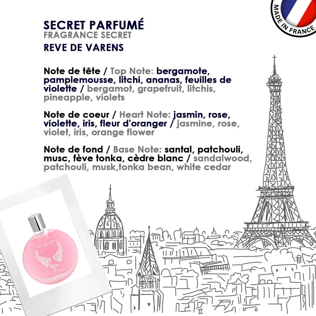 Ulric de Varens Rêve De Varens Parfum Pour Elle Chypré Floral Fruité Musqué Rêve