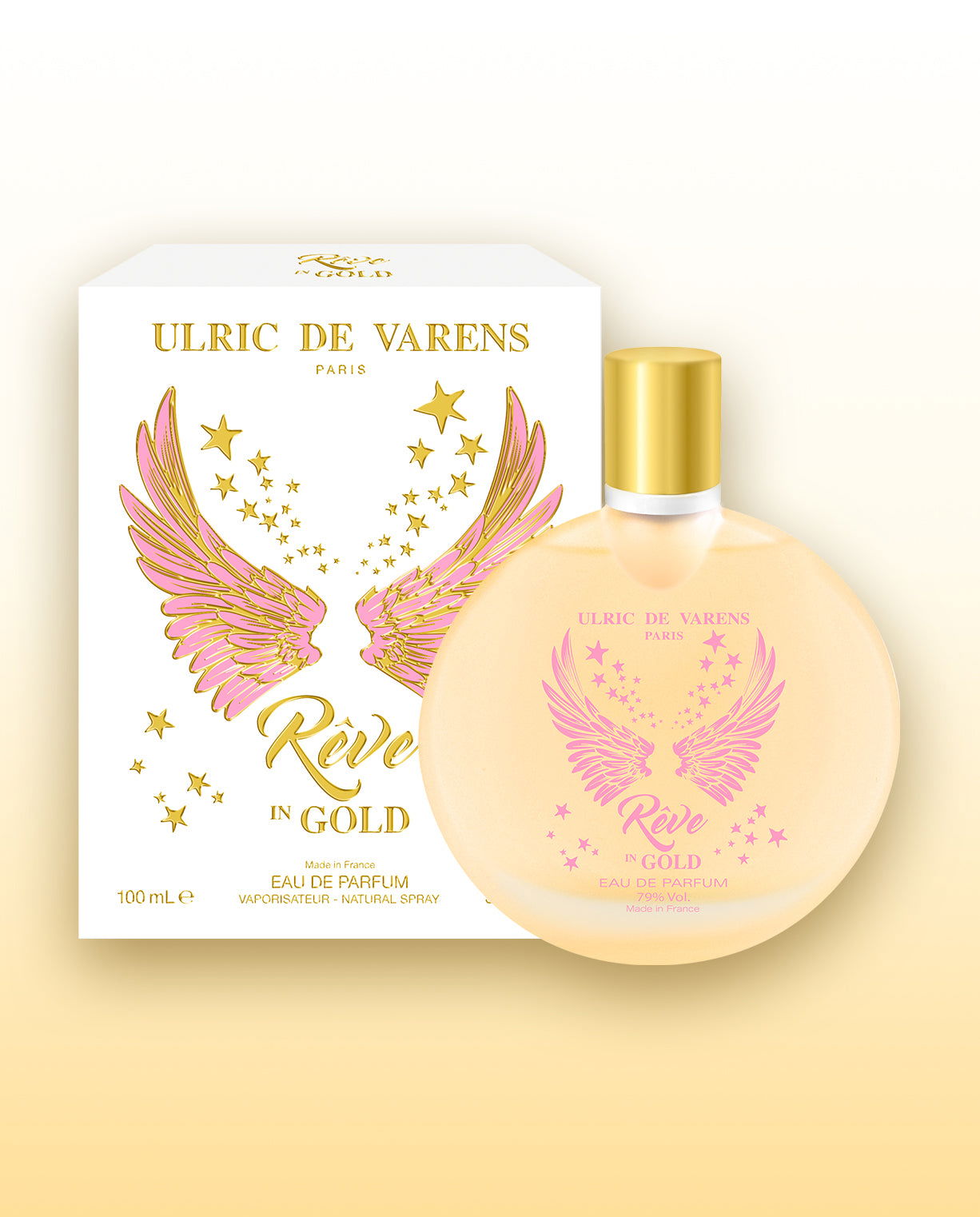 Ulric de Varens Rêve In Gold 100 ML Parfum Pour Elle Boisé Floral Fruité Rêve