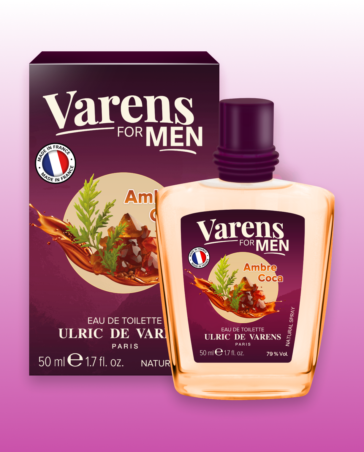 Set Varens For Men Café Vanille, Tabac Coton, Ambre Coca - Ulric de Varens - Perfume Femme