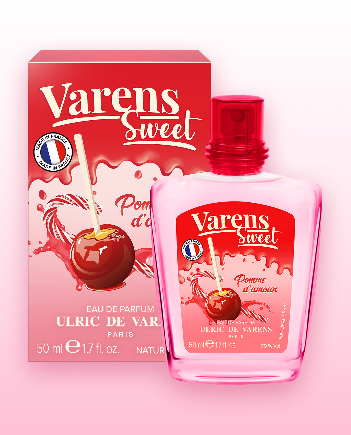 Set Varens Sweet Vanille Caramel, Pomme d'Amour, Pêche Chantilly - Ulric de Varens - Perfume Femme