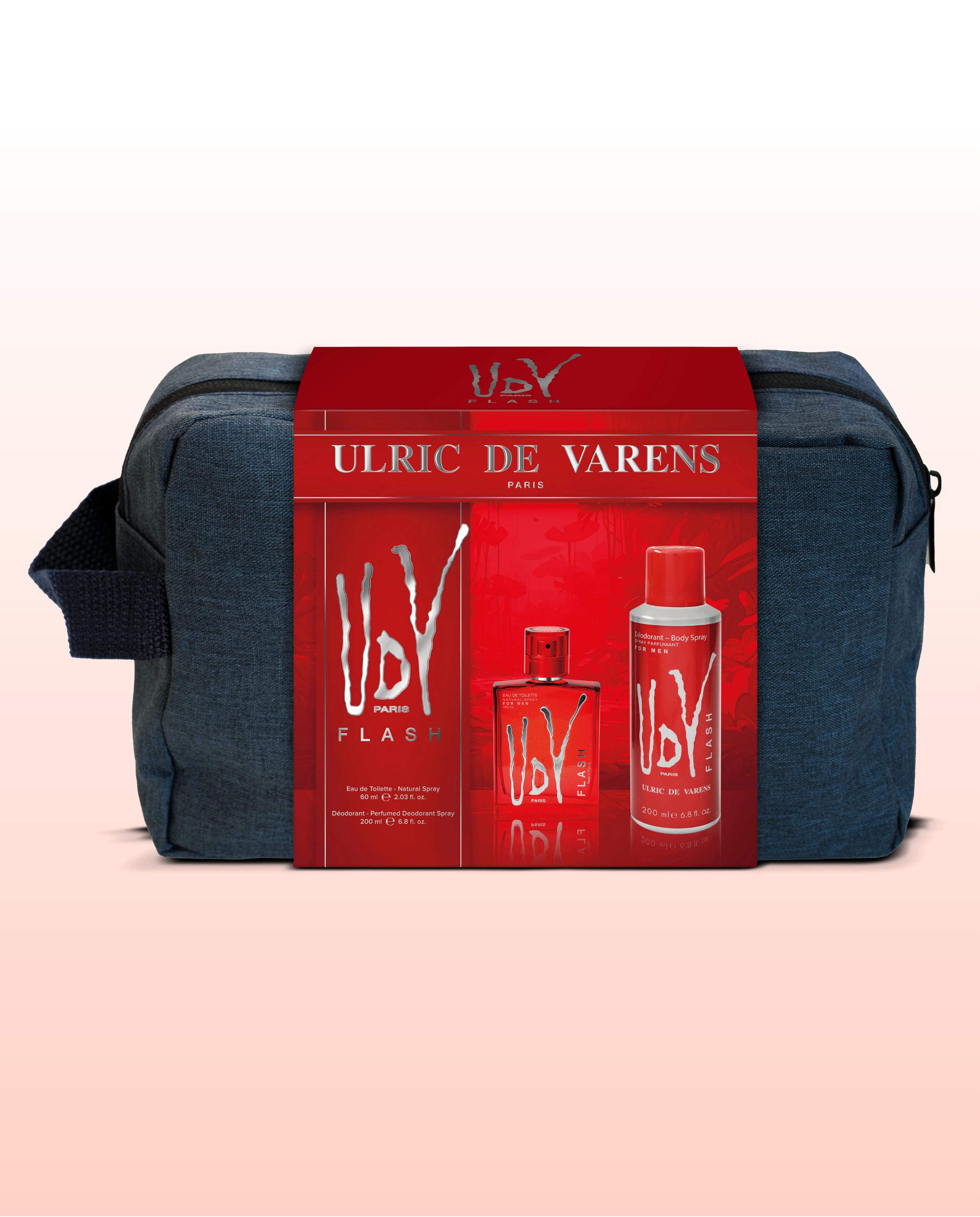 Parfum Homme | UDV Flash | Fracheur Marine et Boise