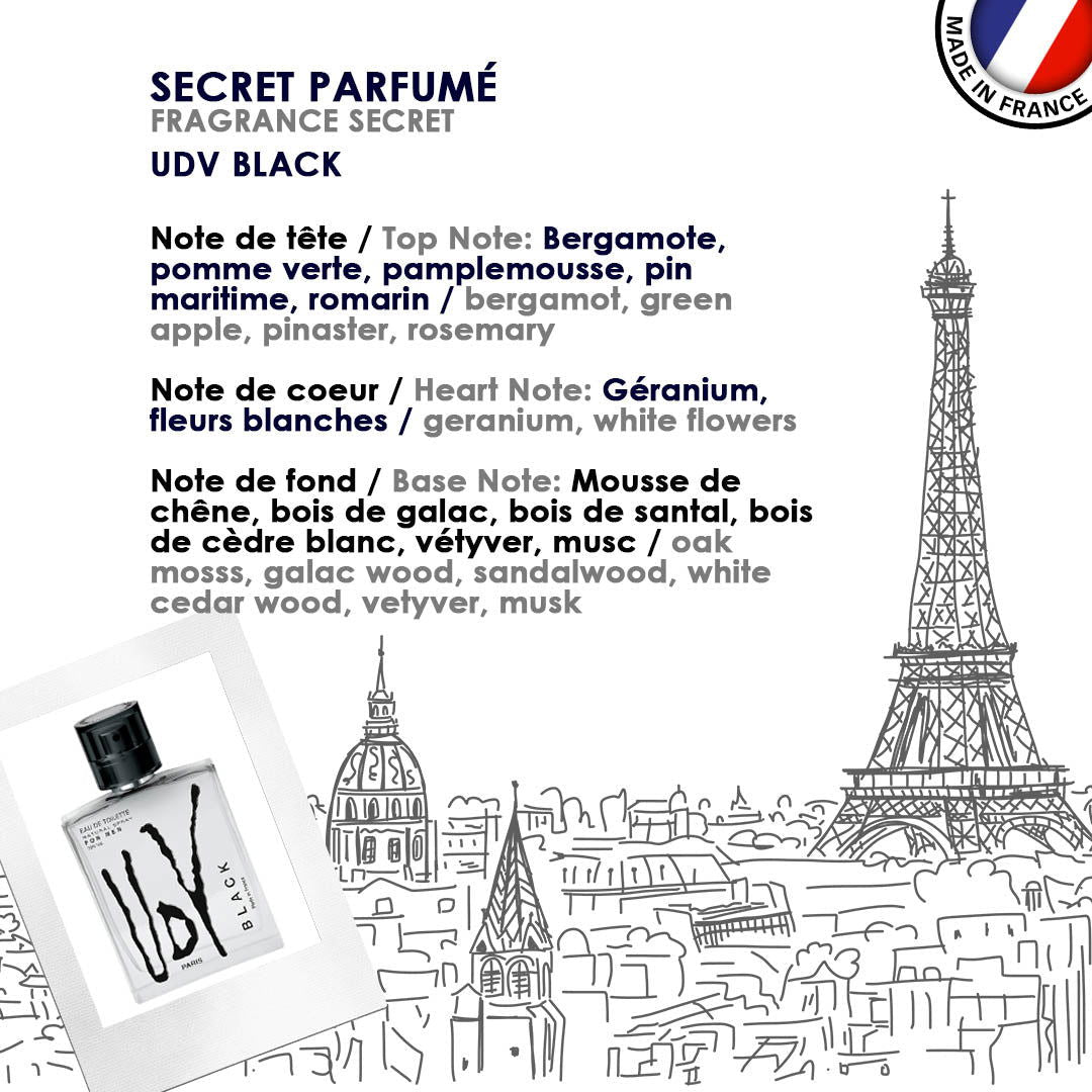 UDV Black Coffret - Ulric de Varens - Perfume Homme