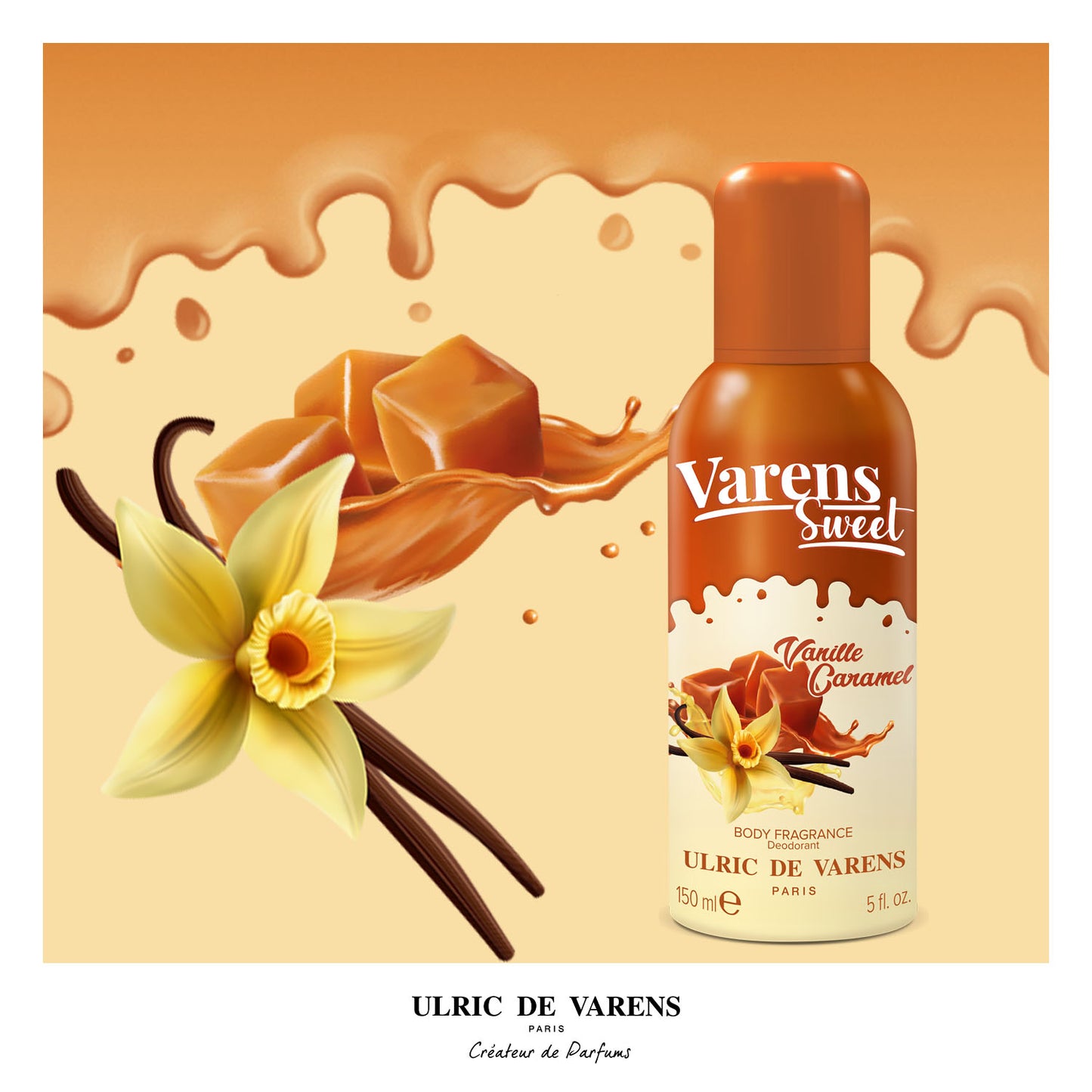 Varens Sweet Vanille Caramel Body Fragrance