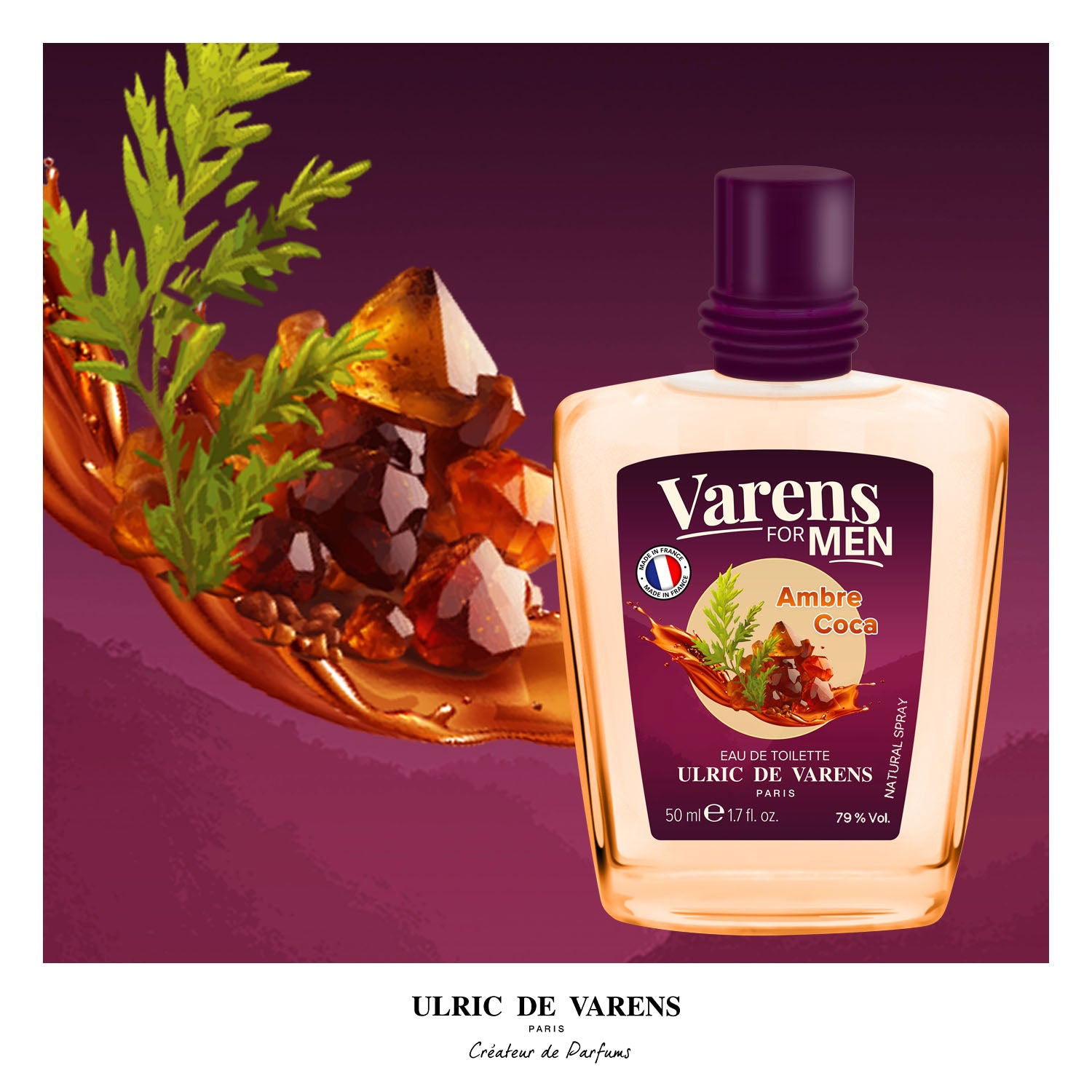 Varens For Men Ambre Coca - Ulric de Varens -  Perfume Homme