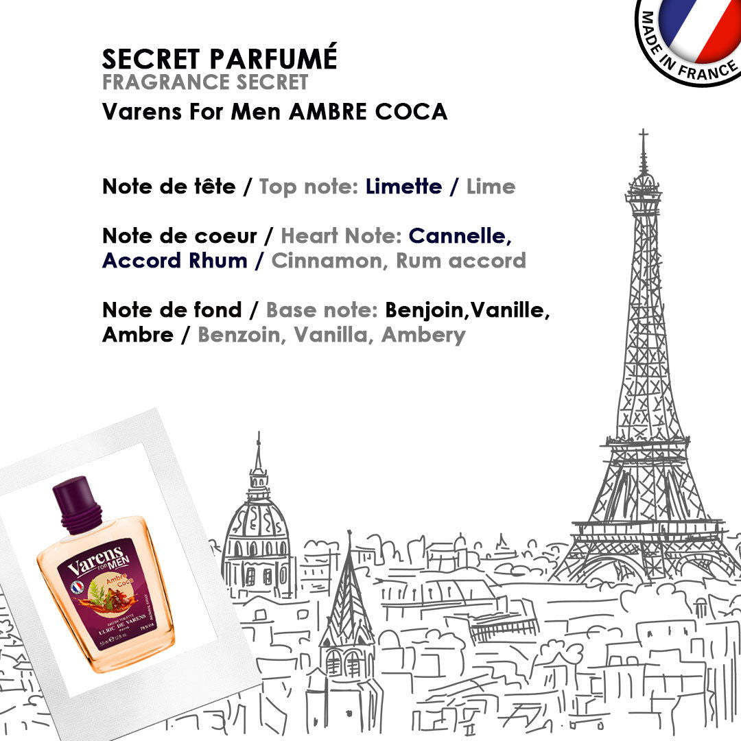 Varens For Men Ambre Coca - Ulric de Varens - Perfume Homme