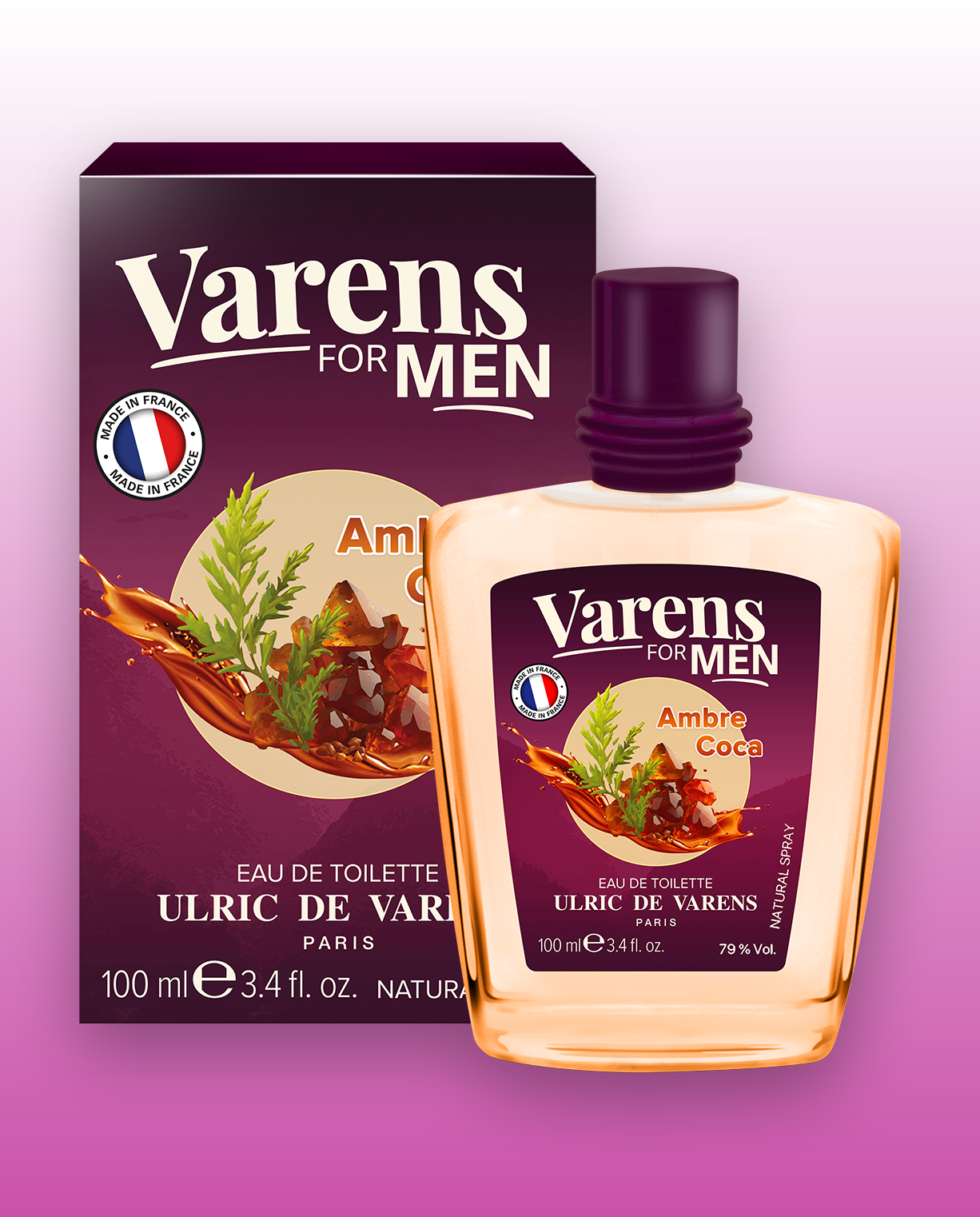 Varens For Men Ambre Coca - Ulric de Varens - Perfume Homme