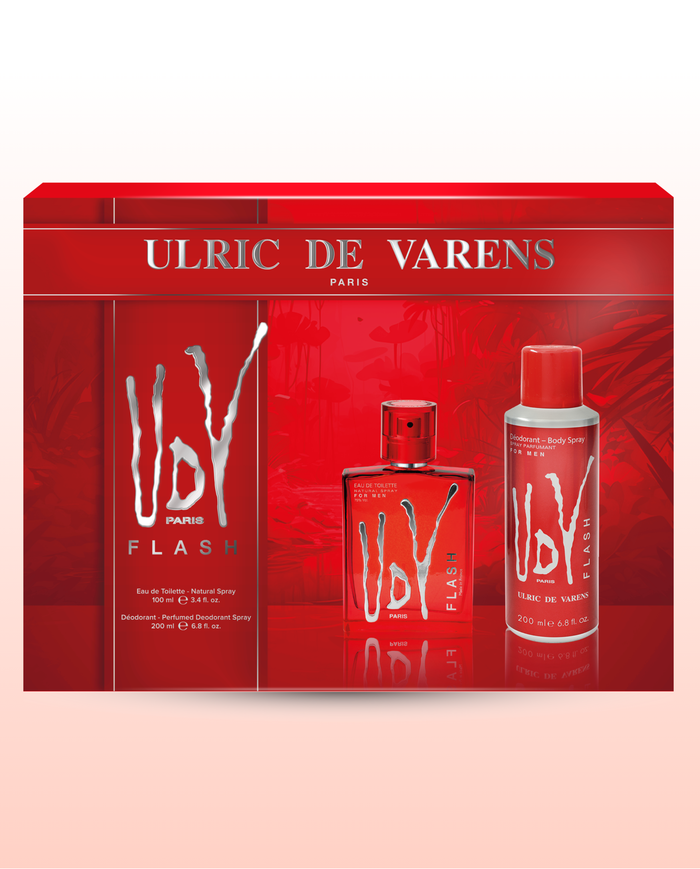 Men's Perfume | UDV Flash | Fresh and Woody | Made in France