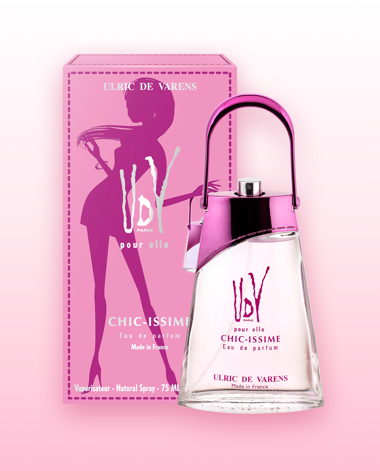 Ulric de Varens Chic-Issime 75 ML Parfum Pour Elle Floral Blanc UDV Pour Elle