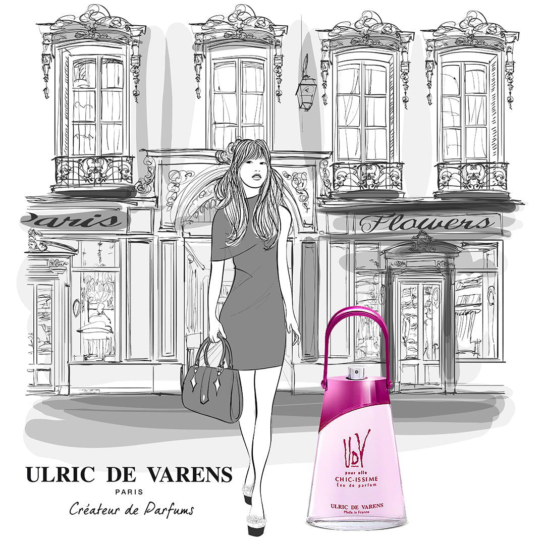 Ulric de Varens Chic-Issime Parfum Pour Elle Floral Blanc UDV Pour Elle
