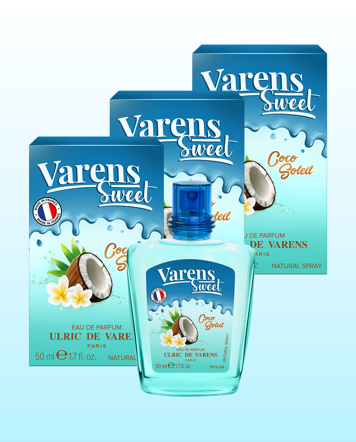 Set Varens Sweet Coco Soleil (3 x 50 ML)