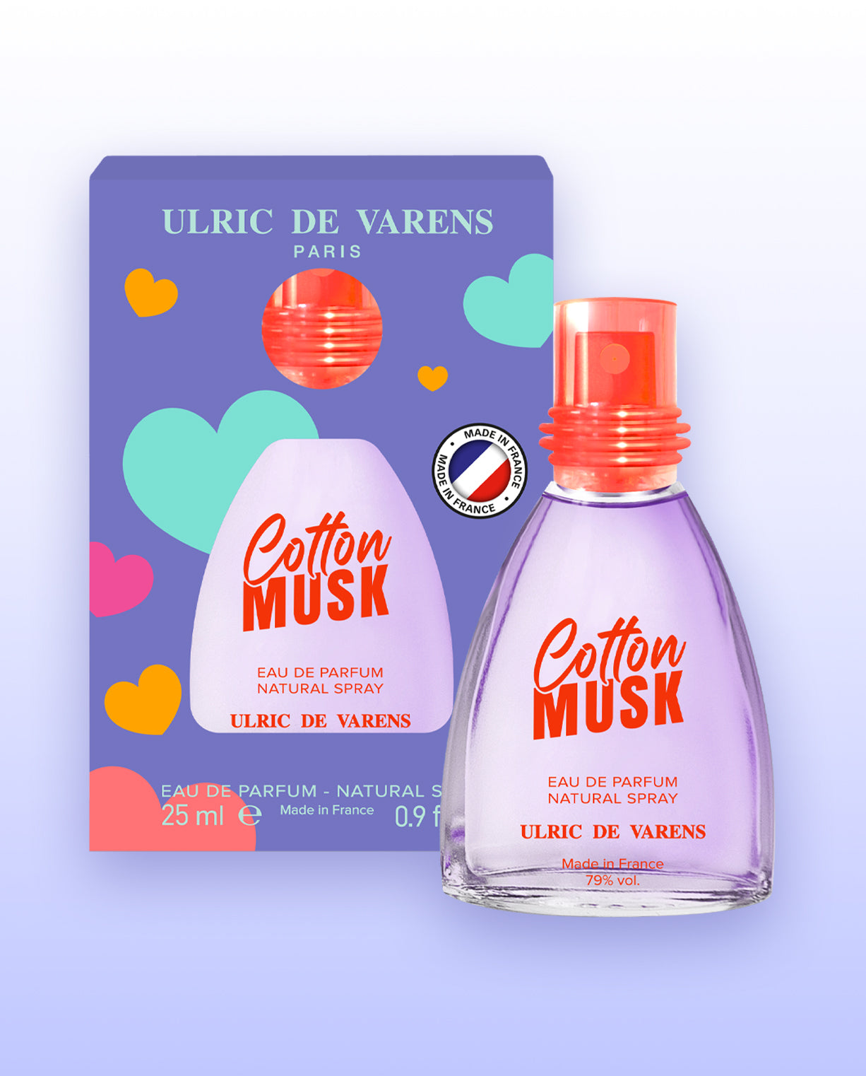 Ulric de Varens Cotton Musk 25 ML Parfum Pour Elle