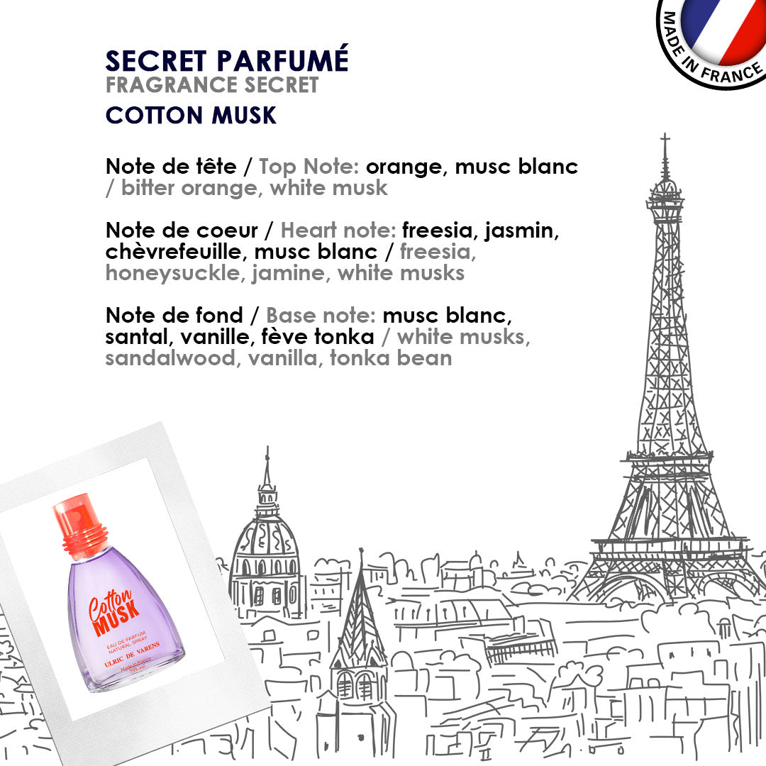 Ulric de Varens Cotton Musk Parfum Pour Elle