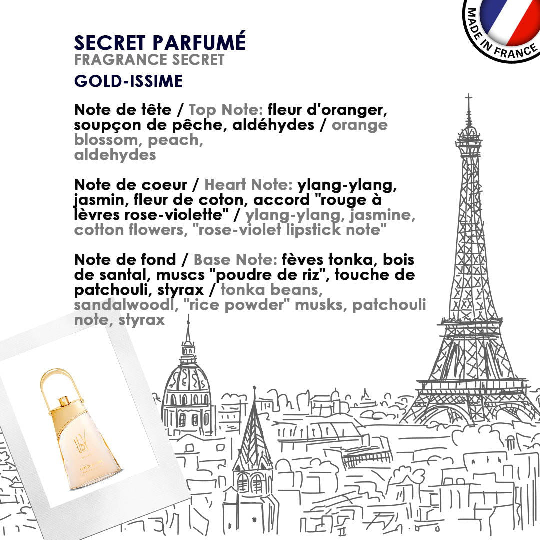 Ulric de Varens Gold-Issime Parfum Pour Elle Aldéhydé. Floral UDV Pour Elle