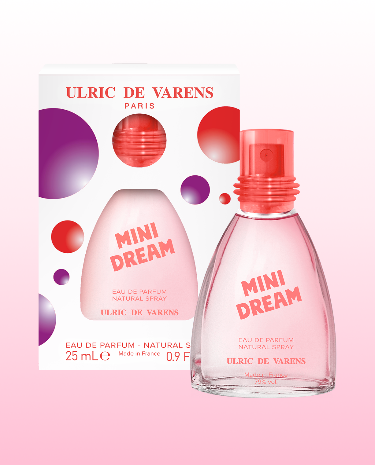 Ulric de Varens Mini Dream 25 ML Parfum Pour Elle Gourmand Musqué Oriental
