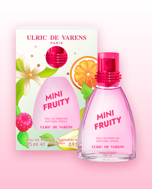 Ulric de Varens Mini Fruity 25 ML Parfum Pour Elle Fruité Hespéridé Musqué Orange