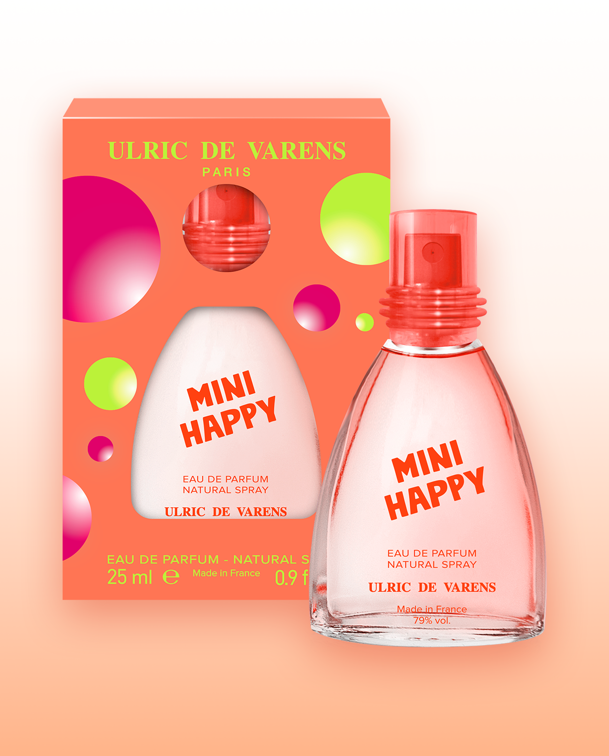 Ulric de Varens Mini Happy Parfum Pour Elle Floral Fruité Oriental
