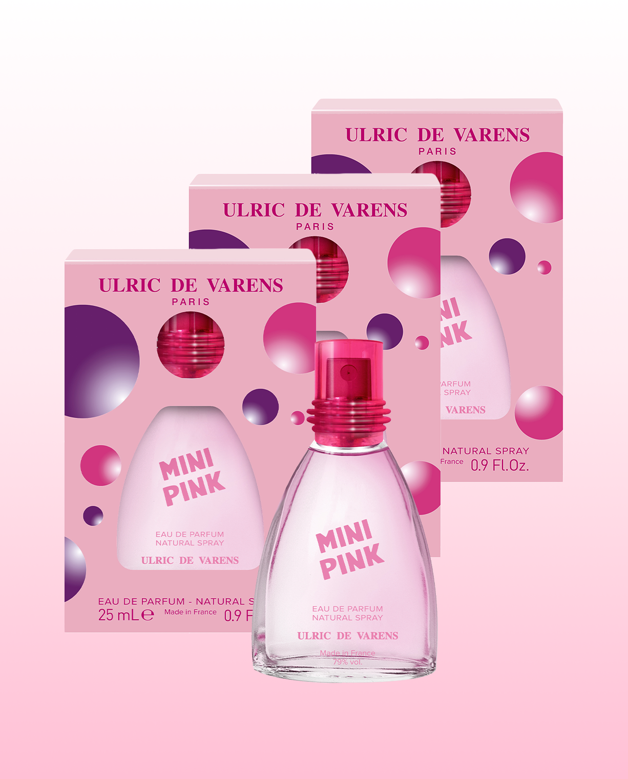 Set Mini Pink  (3 x 25 ML)