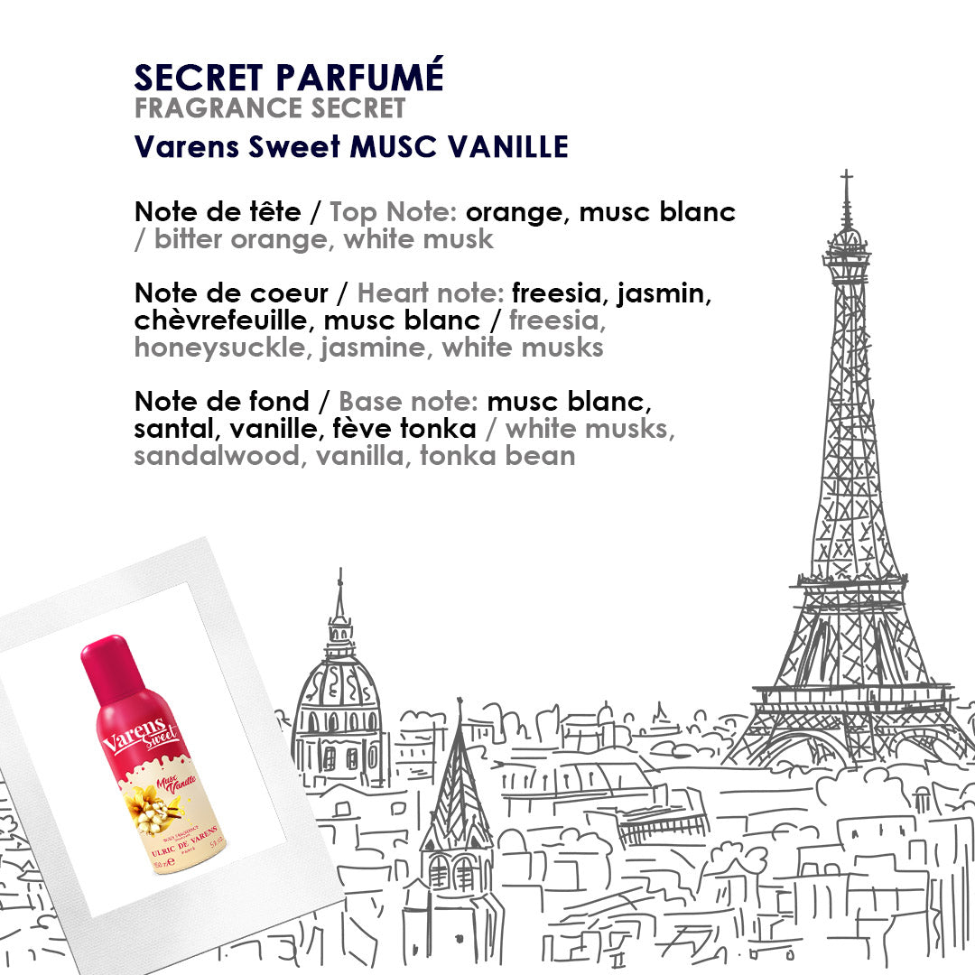 Varens Sweet Musc Vanille Body Fragrance