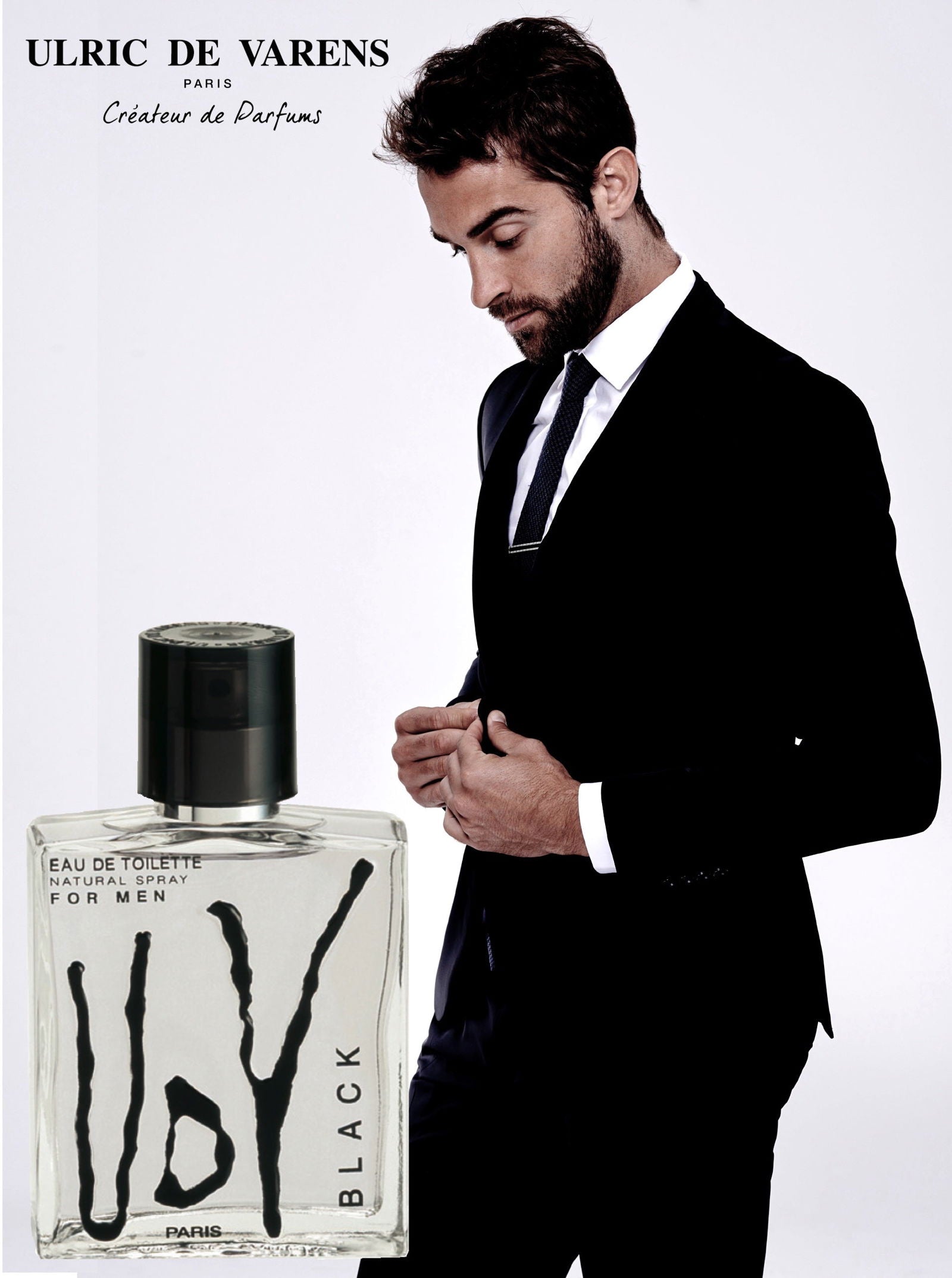 Men's Perfume UDV Black Fresh and Aromatic Made in France