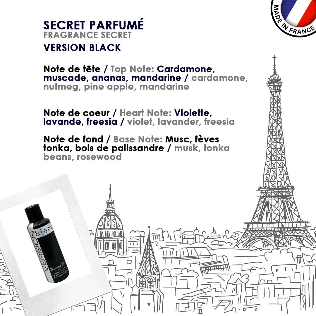 Version Black Déodorant - Ulric de Varens - Déodorant Pour Lui